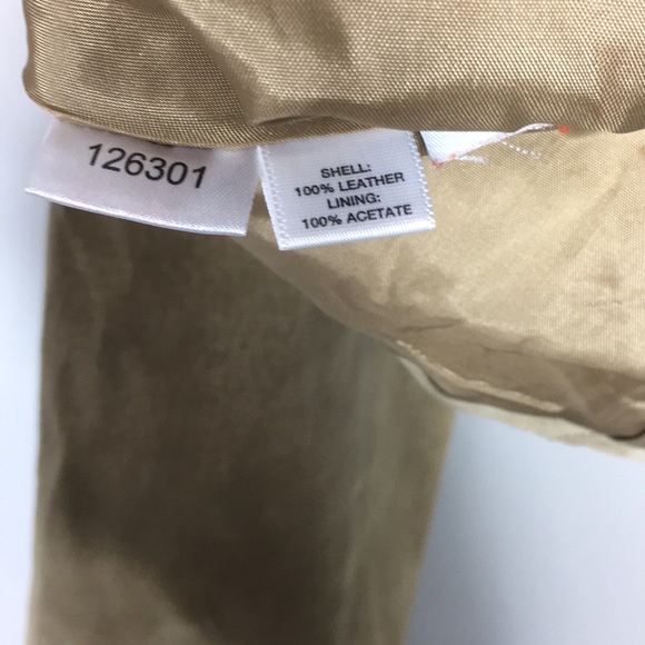 Ann Taylor Loft 100% SuedeLeather Jacket 10 - Picture 4 of 4